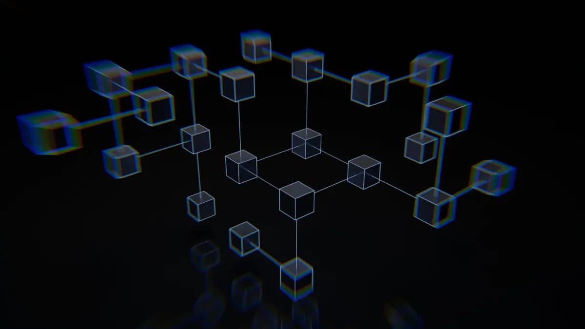 Representation of a network of interconnected blocks